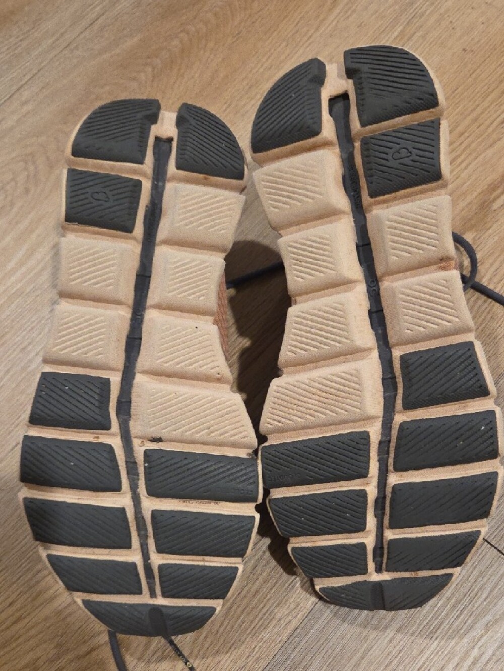 On Running Women's Brown Mesh Athletic Shoes with Yellow Accents - Picture 4 of 7